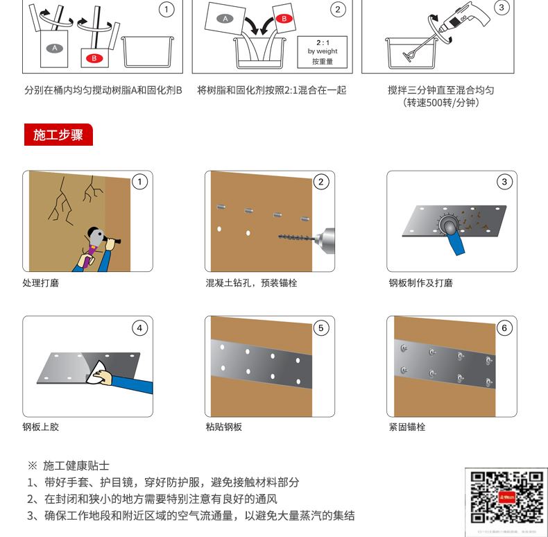 包钢威海粘钢加固施工过程